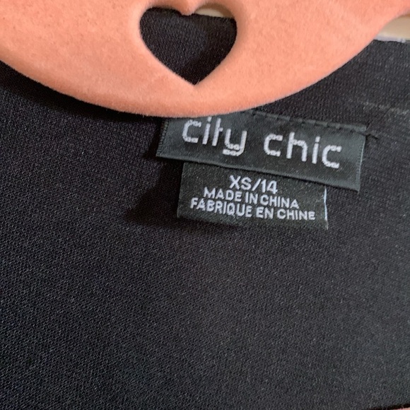 City Chic Women's Plus Size Top Tori Size 14 - Picture 5 of 6